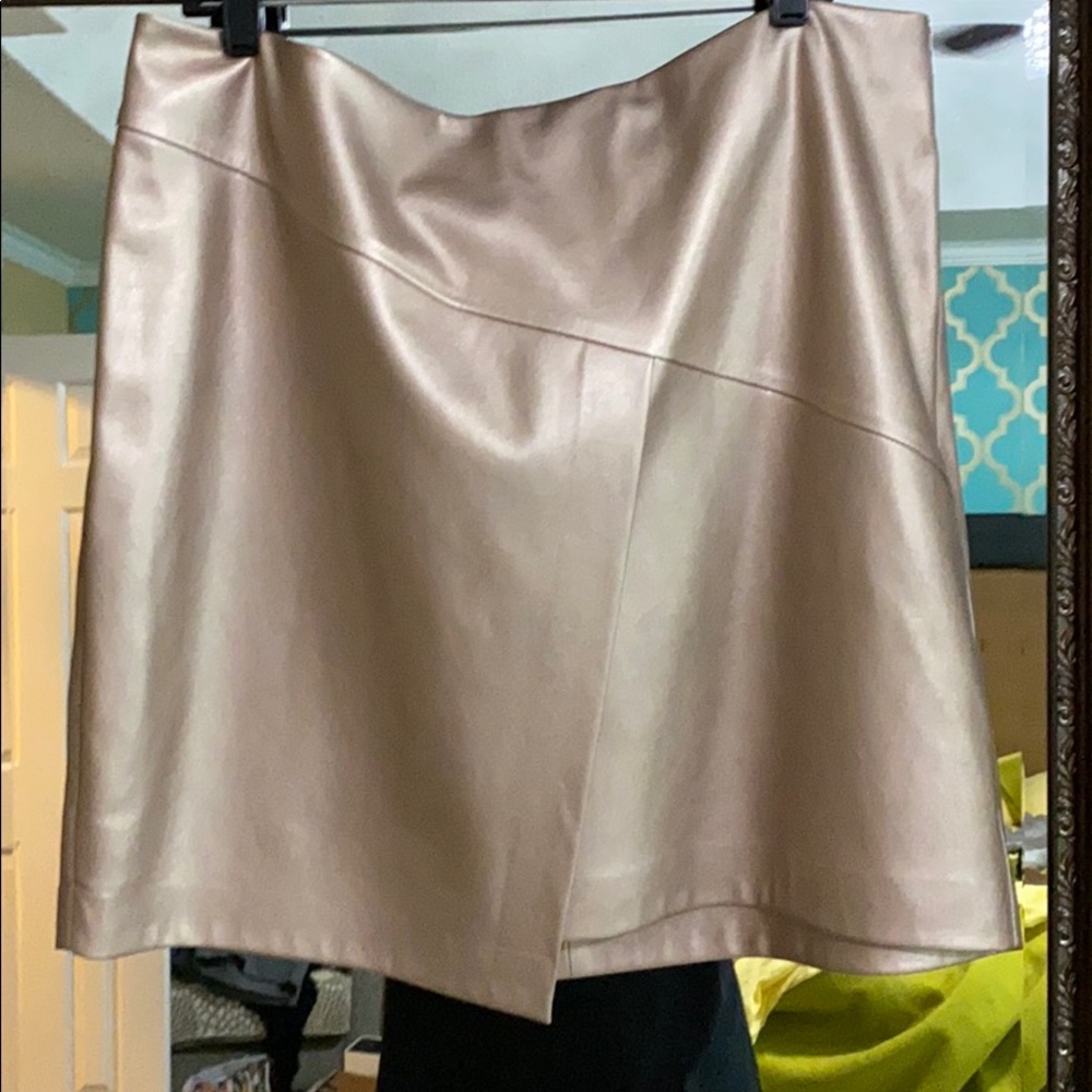 New leather BarIII XXL skirt, excellent condition.